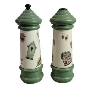 Pfaltzgraff Naturewood Salt and Pepper Set Mr Dudley Grinder and Shaker Set